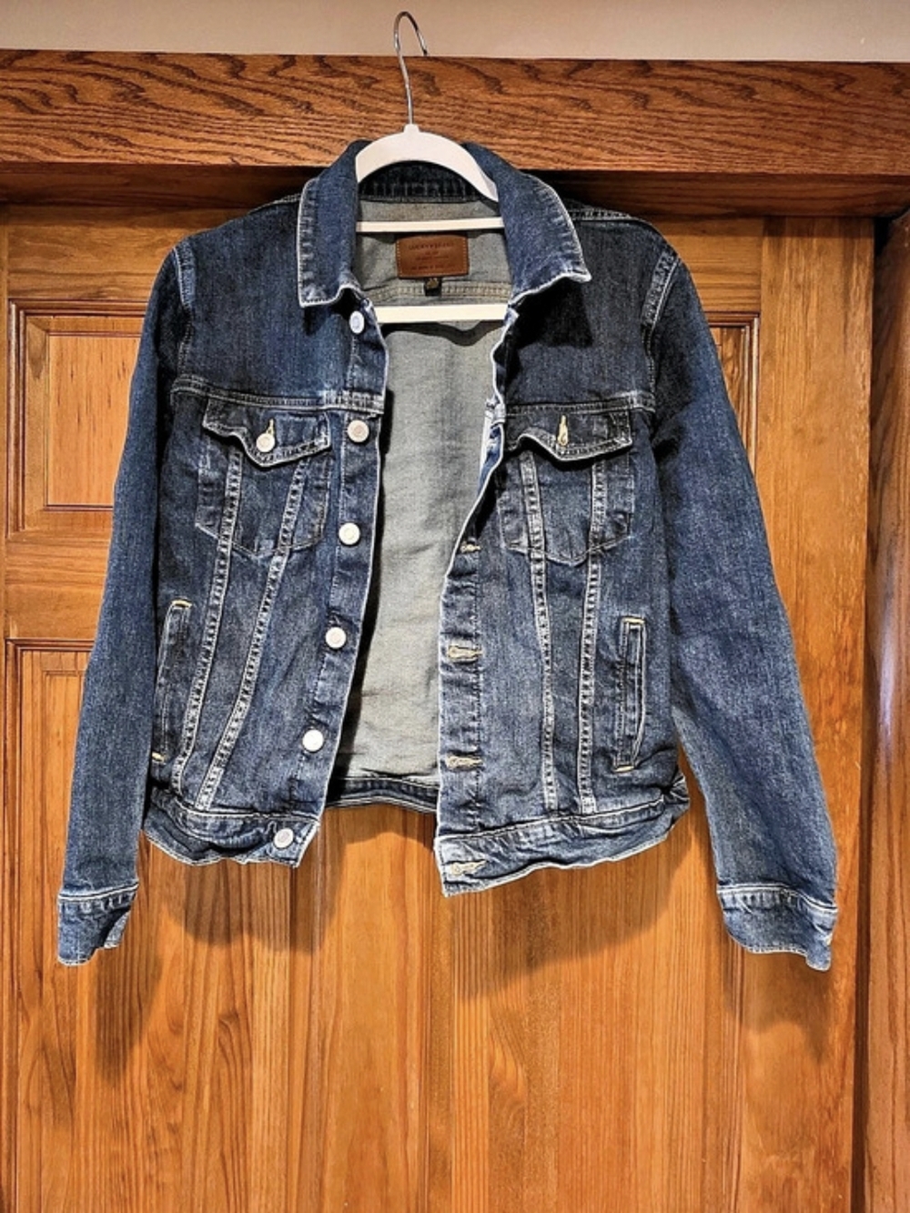 Lucky Brand Classic Denim Trucker Jacket XL